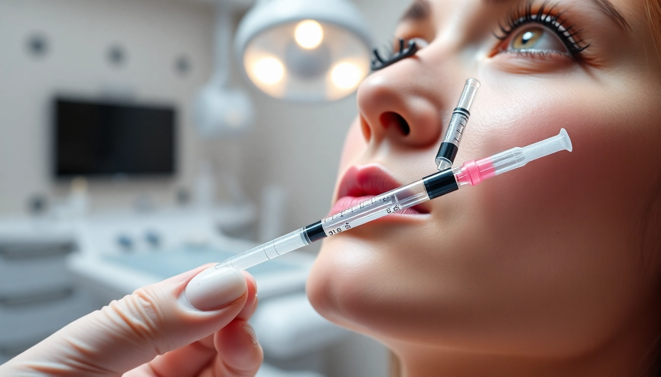 Administering botox-zuerich-behandlung in a serene, well-lit treatment room to enhance skin aesthetics.