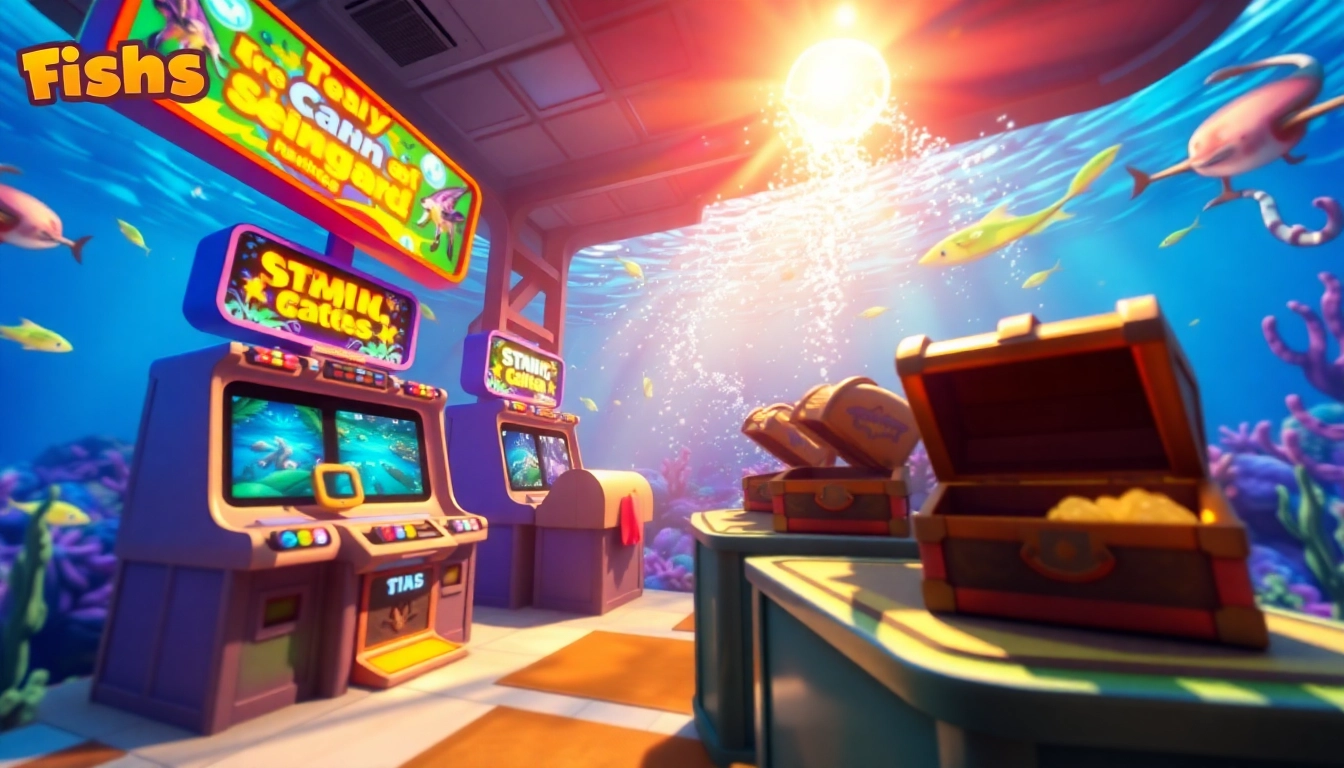 Visit https://32win.social/ and experience an engaging fishing game scene with colorful treasures and underwater adventure graphics.