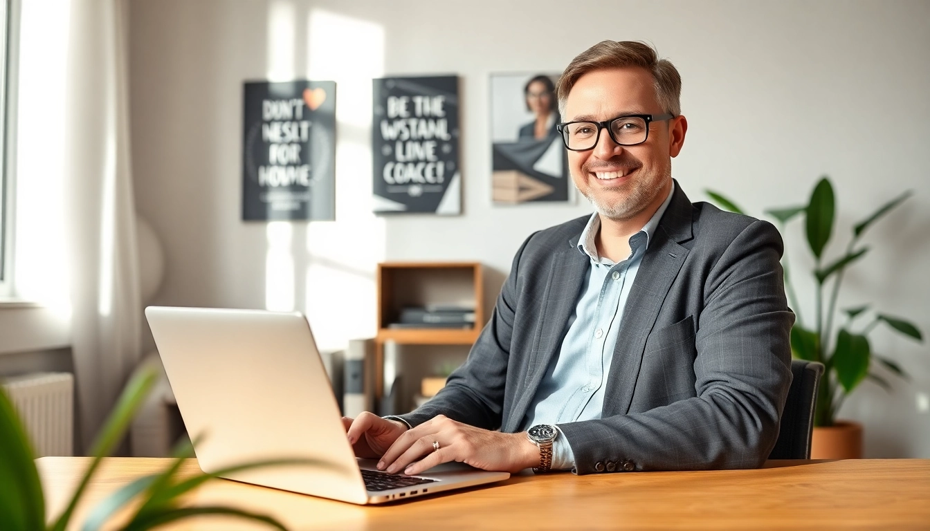 Empowering individuals through life coach online sessions to achieve personal success and well-being with a professional virtual coach.