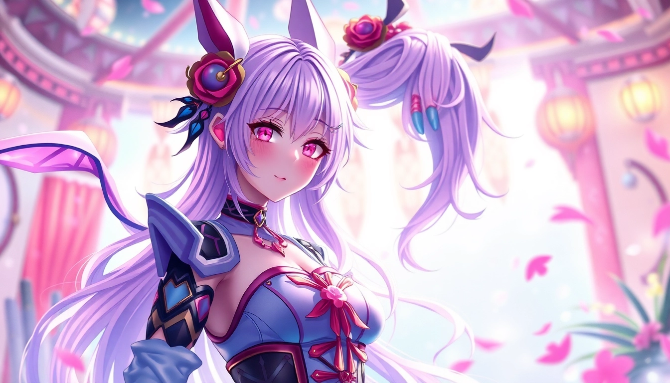 Hentai AI scene showcasing a customizable anime character with realistic details and immersive environment for screen readers.