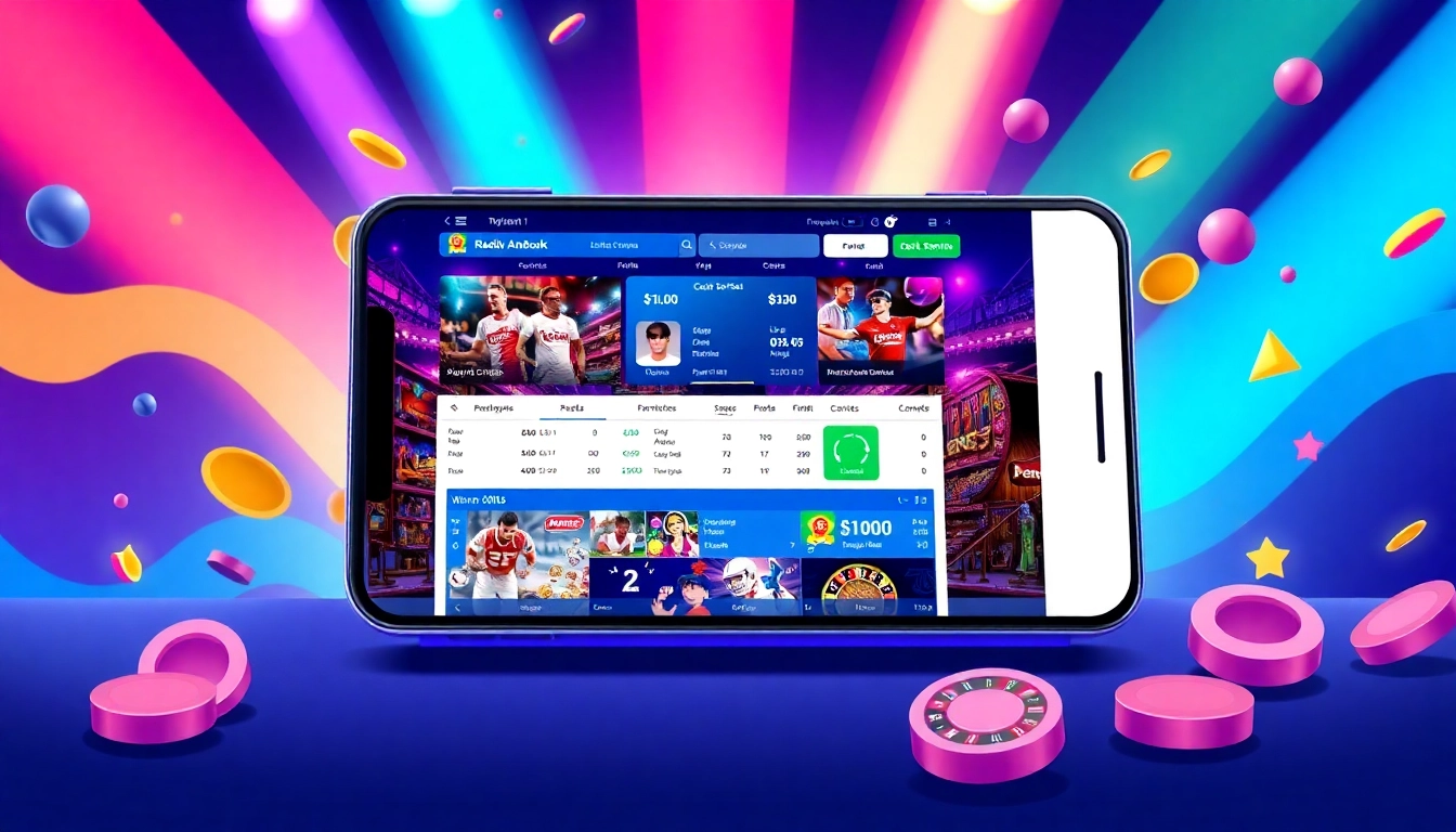 Engaging scene of Reddy Anna Book betting platform with live sports streaming and casino games on a smartphone, emphasizing real-time updates and user interaction.