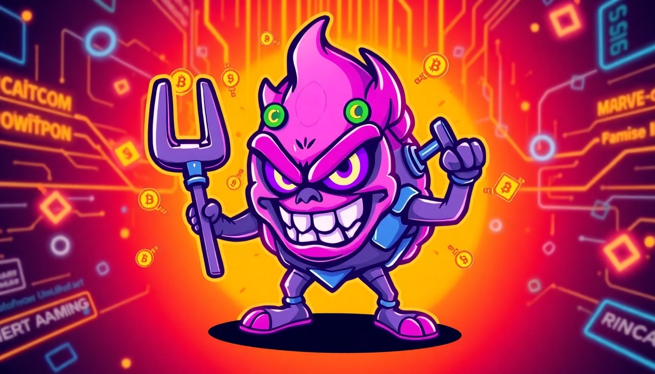 Angry Pepe Fork logo showcasing a fierce meme character with multi-chain and GambleFi motifs,