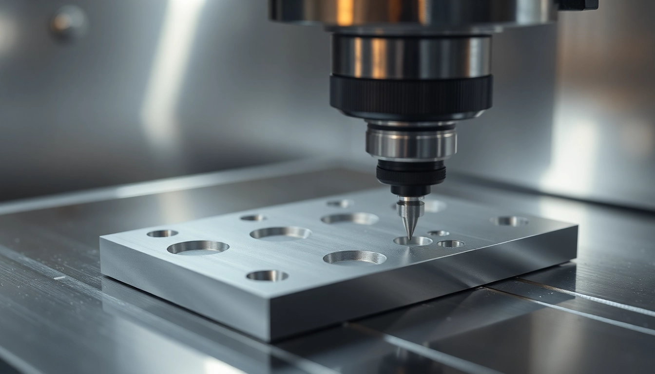 Professional frezowanie CNC process shaping aluminum parts with advanced machinery,