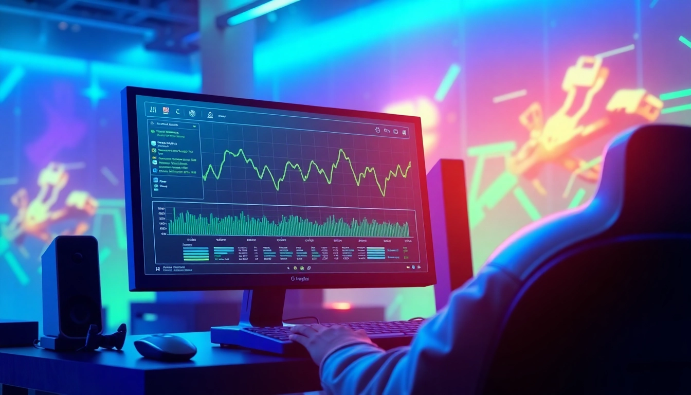 Professional gamers analyzing cs teste connection metrics for optimal gameplay performance