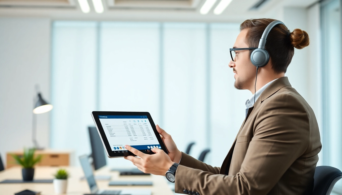 Create professional Free Invoice quickly using voice commands on a modern digital platform for