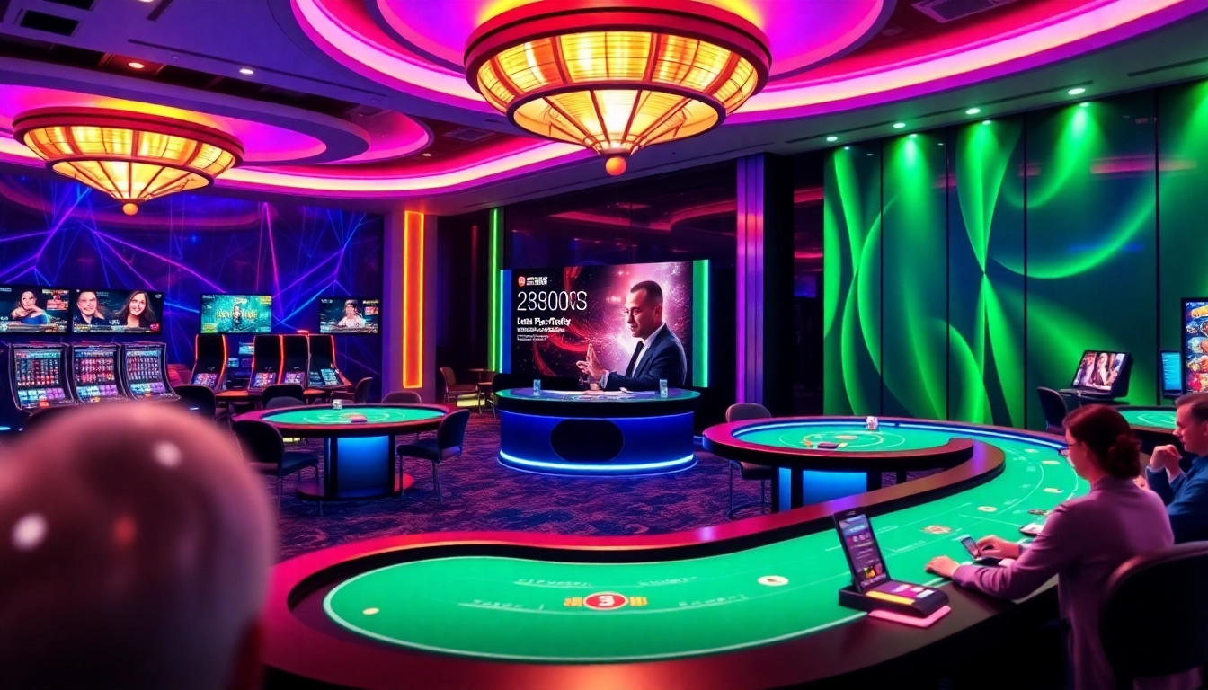Elegant Casino siteleri platform showcasing live dealer games with vibrant visuals and secure