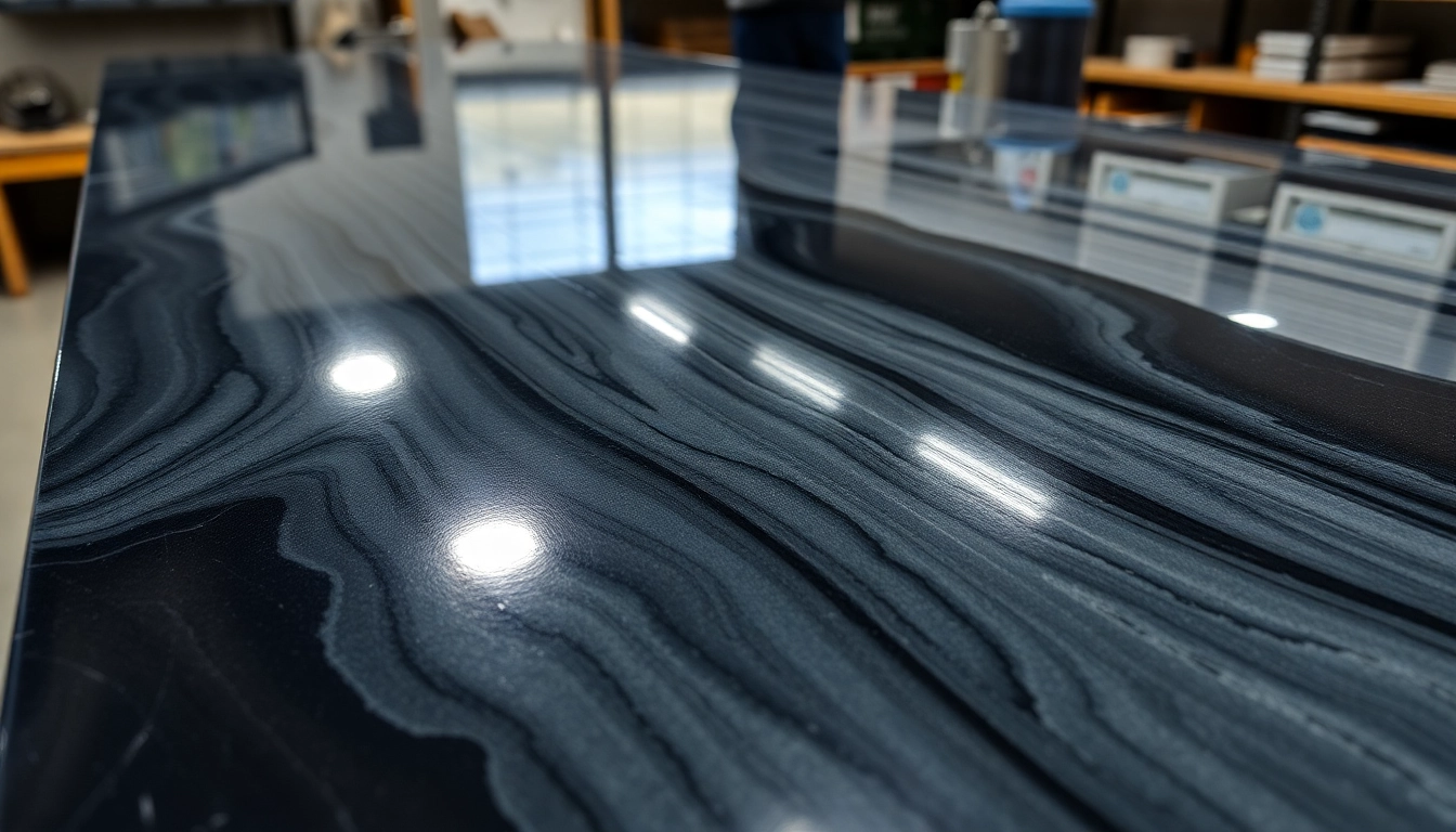 Epoxy resinng Birmingham professionals applying durable epoxy coatings to commercial floors to
