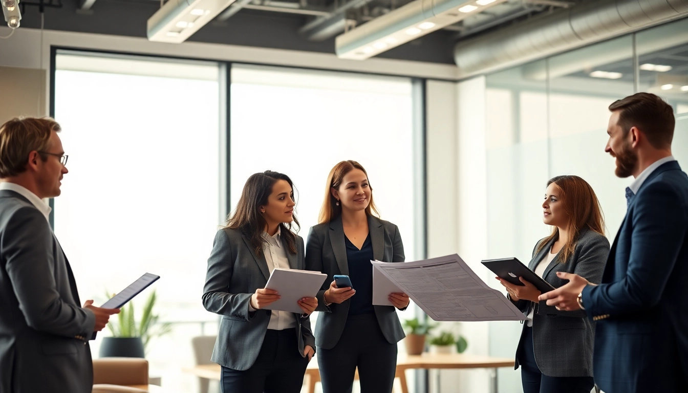 Canadian business team reviewing employee group benefits strategies for inclusive workplace