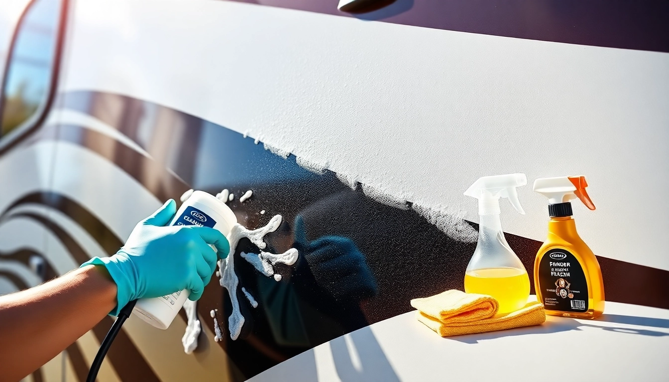 Effectively use a Wohnmobilreiniger to achieve sparkling and protected motorhome surfaces with